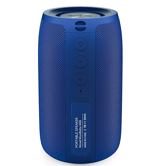 Musibaby Other - 3/$15 MusiBaby Wireless Bluetooth Portable Blue Speaker Freestanding